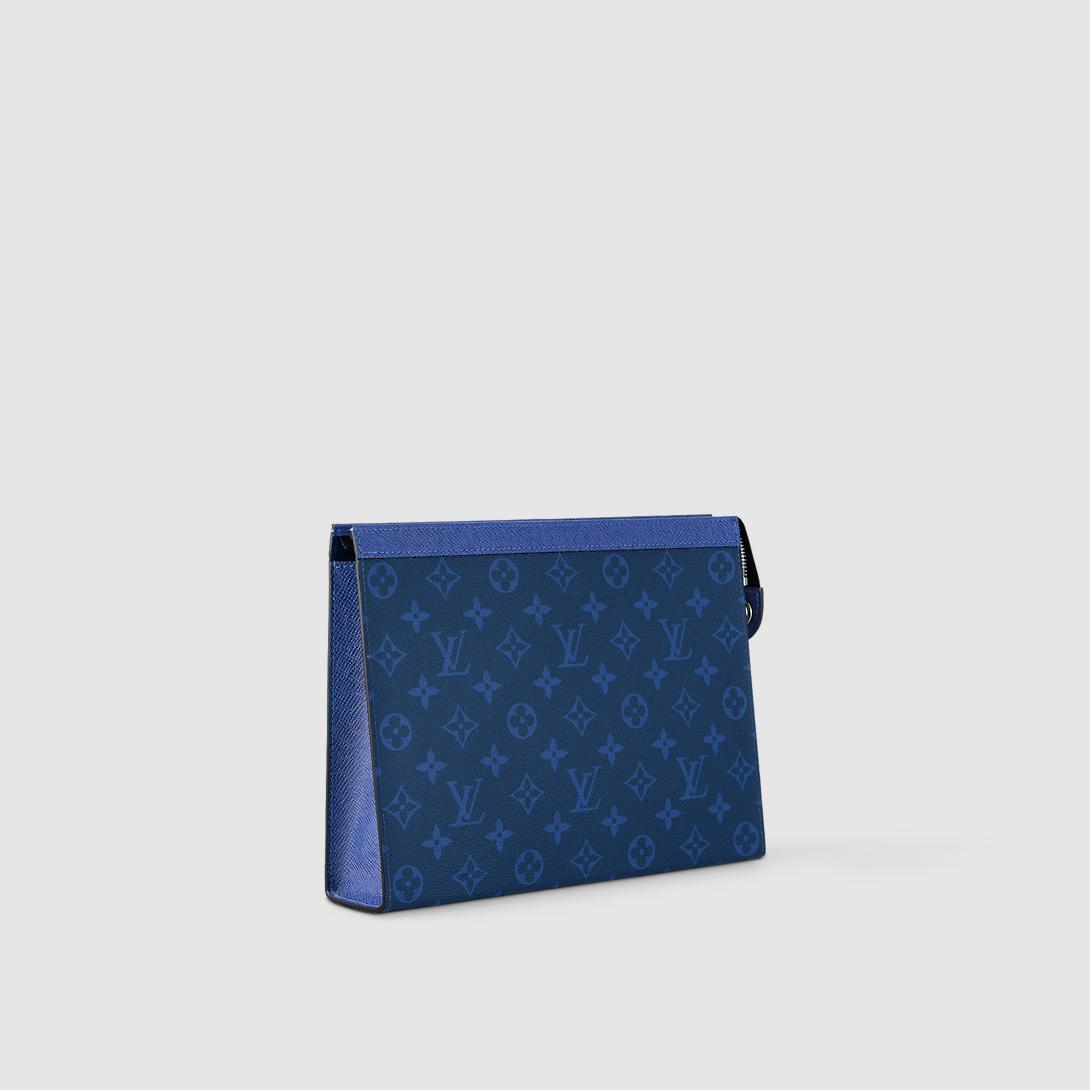 Túi Louis Vuitton Pochette Voyage Mm Nam Xanh Dương